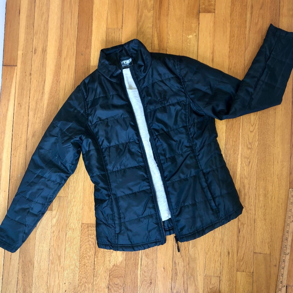 Black Lightweight Zip Jacket